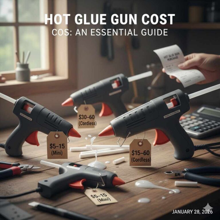 How Much Does a Glue Gun Cost