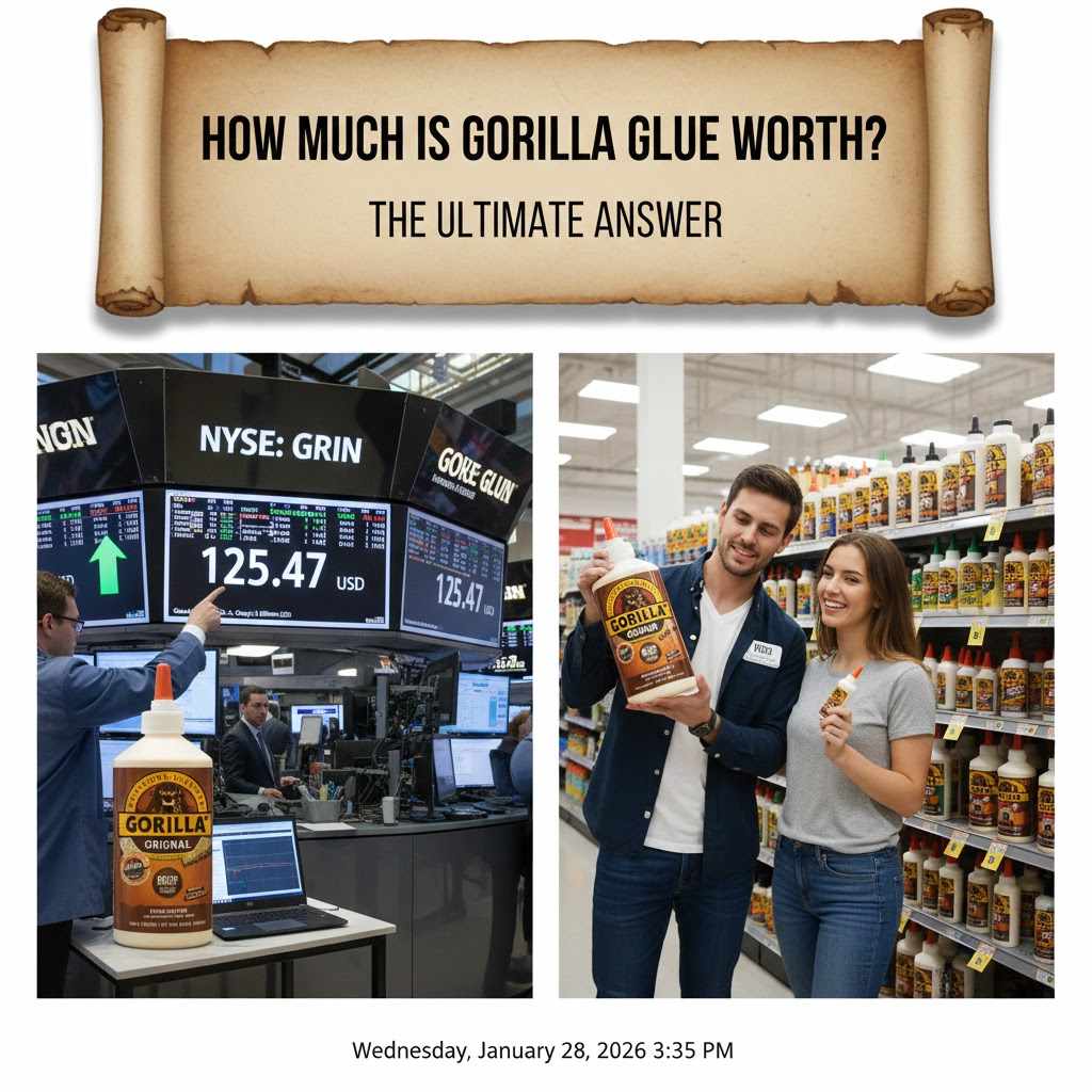 How Much Is Gorilla Glue Worth