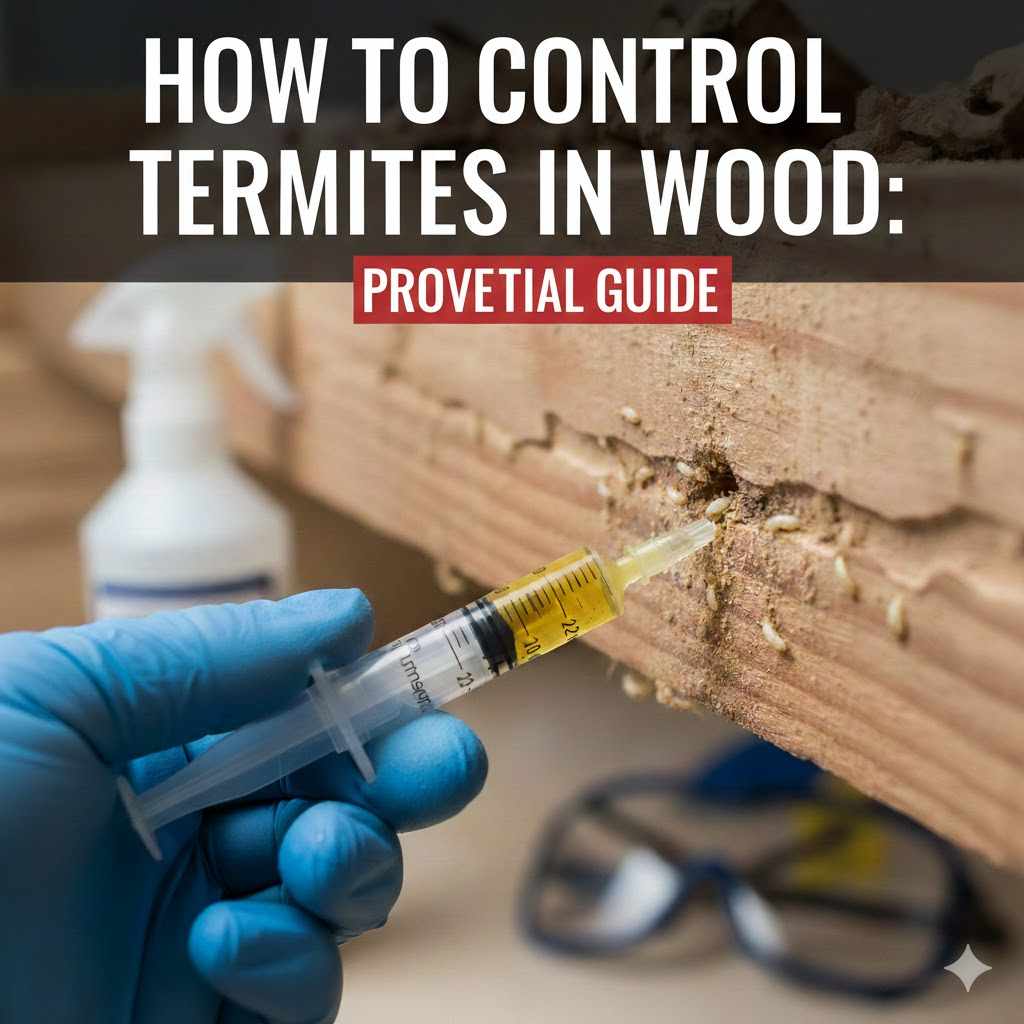 How To Control Termites In Wood