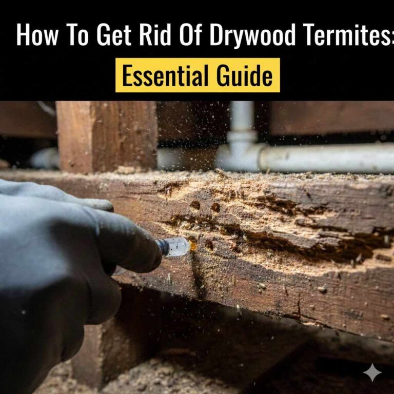 How To Get Rid Of Drywood Termites
