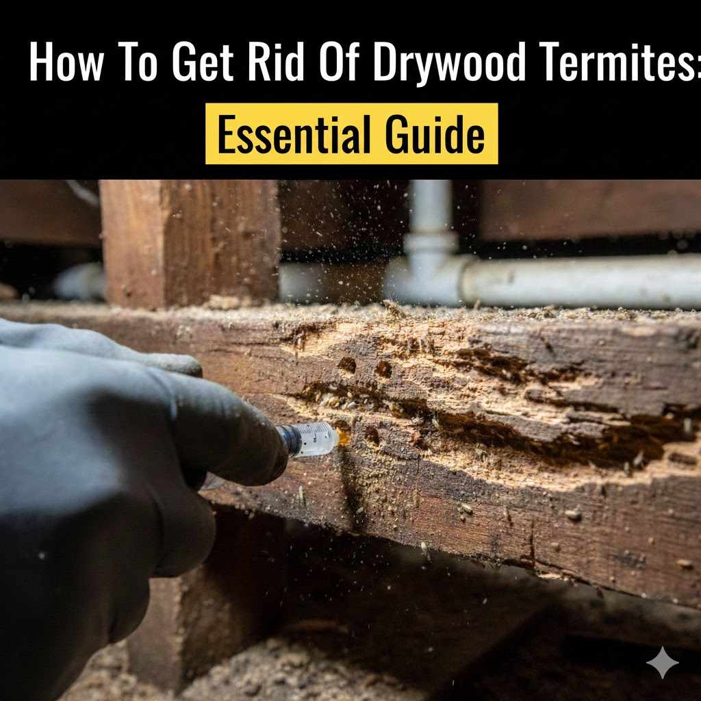 How To Get Rid Of Drywood Termites