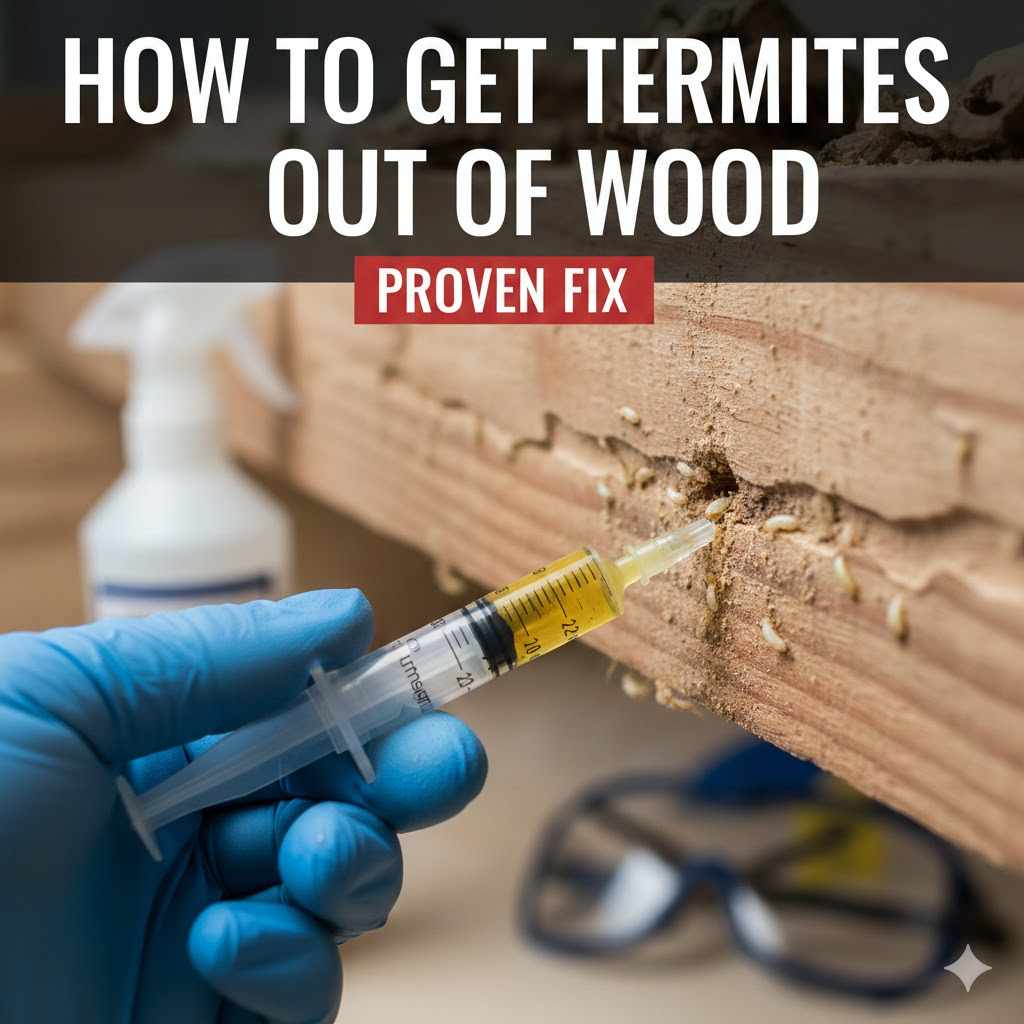 How To Get Termites Out Of Wood