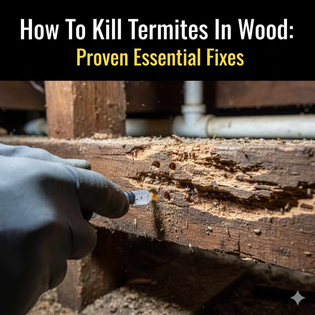 How To Kill Termites In Wood