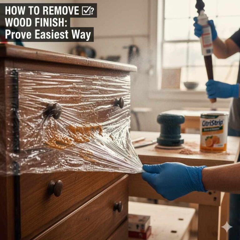 How To Remove Wood Finish