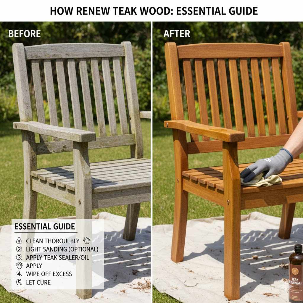 How To Renew Teak Wood