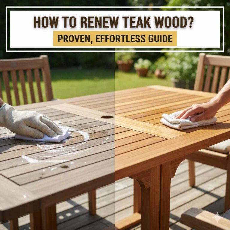 How To Renew Teak Wood