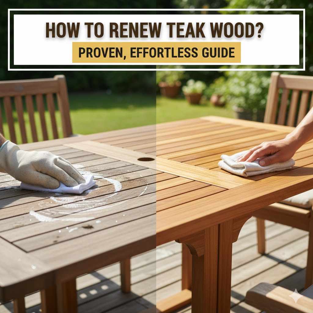 How To Renew Teak Wood