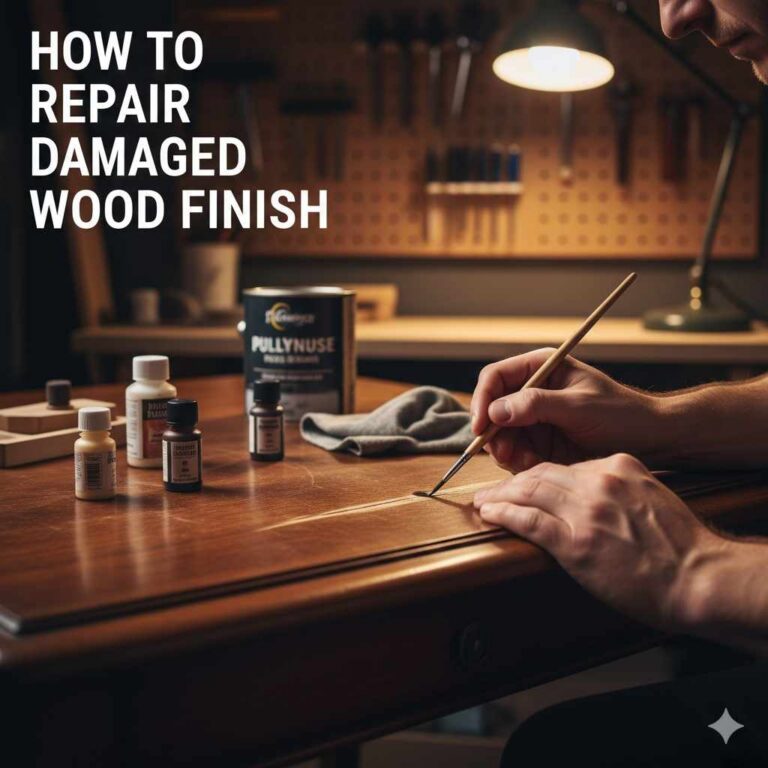 How To Repair Damaged Wood Finish