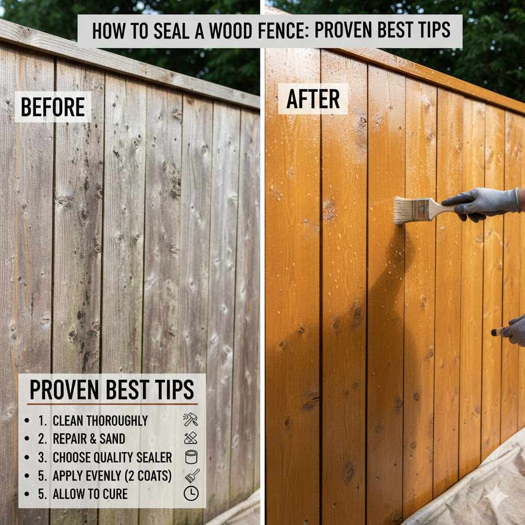 How To Seal A Wood Fence