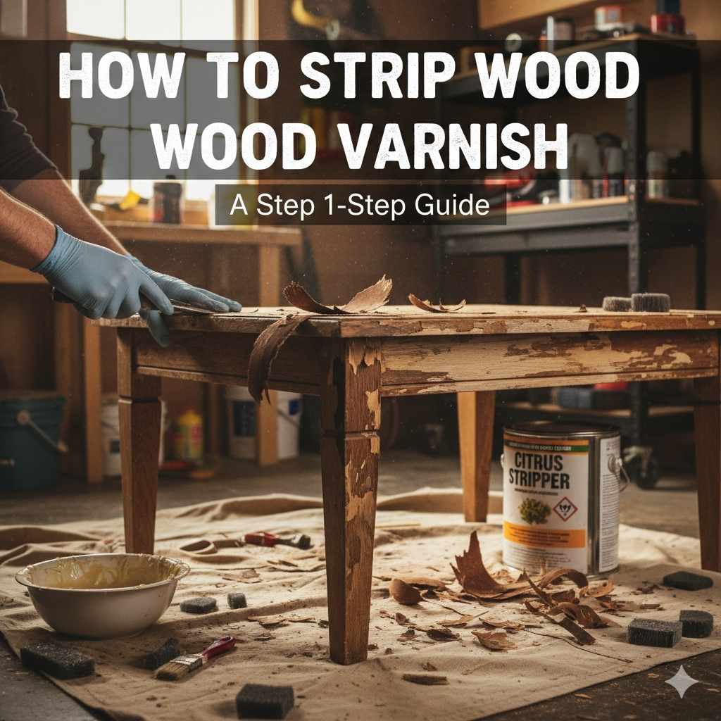 How To Strip Wood Varnish