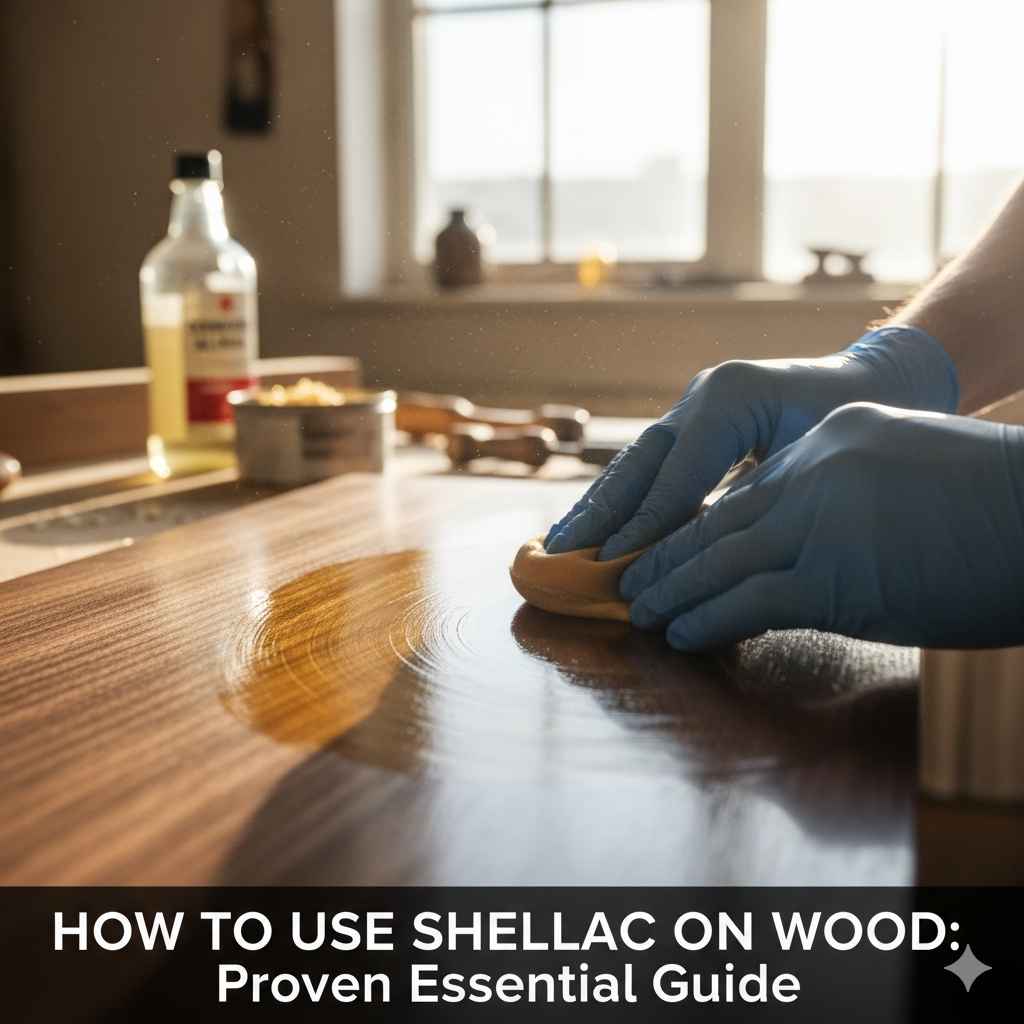 How To Use Shellac On Wood