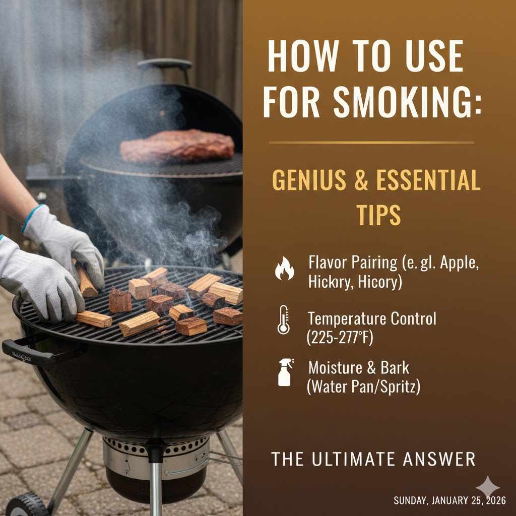 How To Use Wood For Smoking