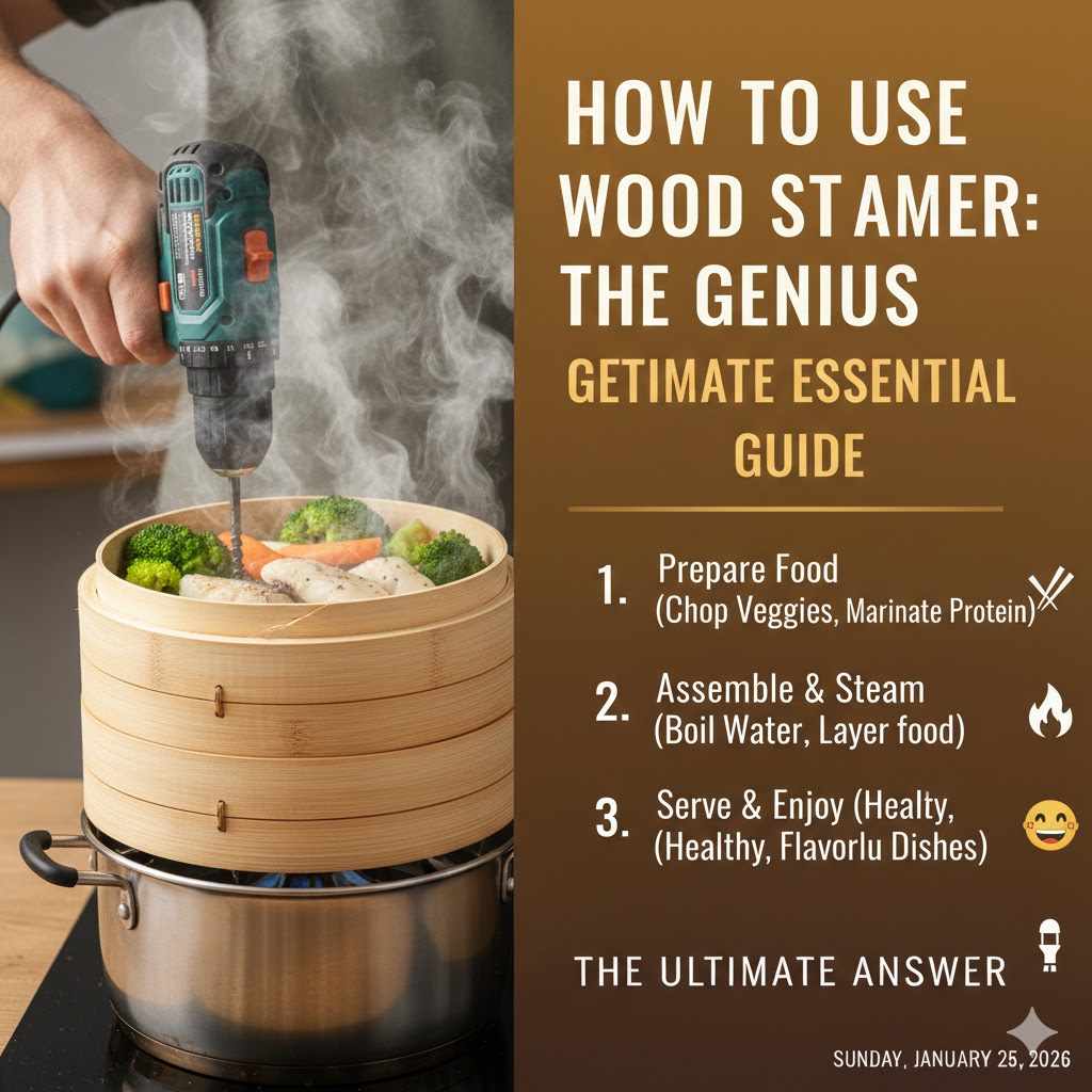 How To Use Wood Steame