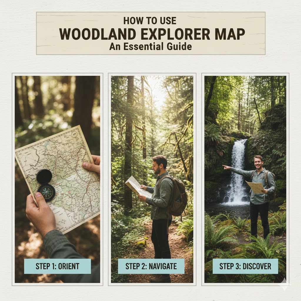 How To Use Woodland Explorer Map