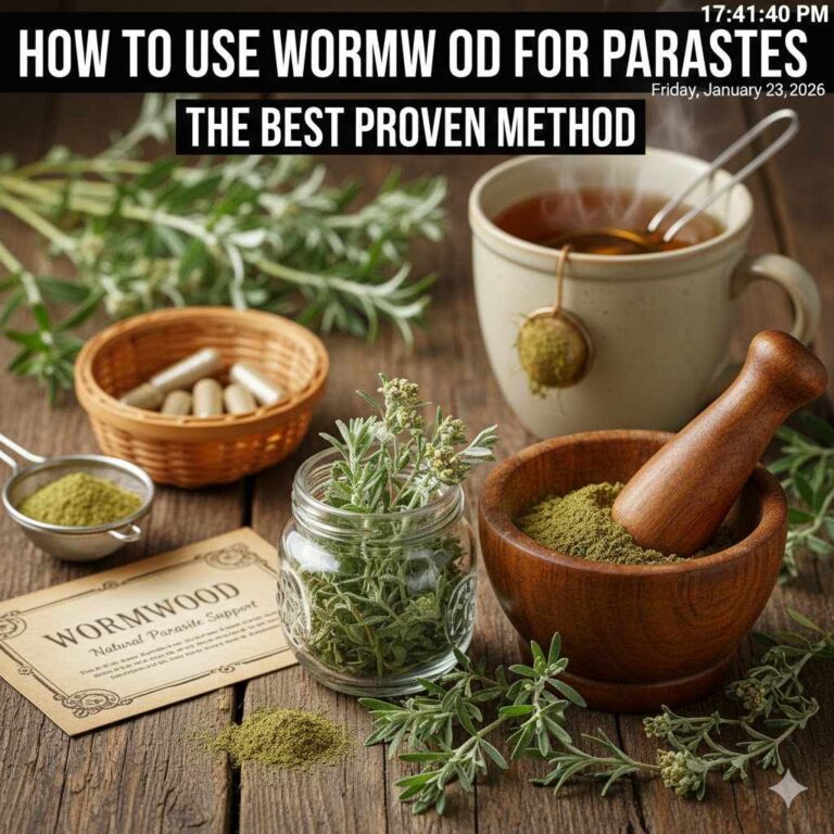 How To Use Wormwood For Parasites