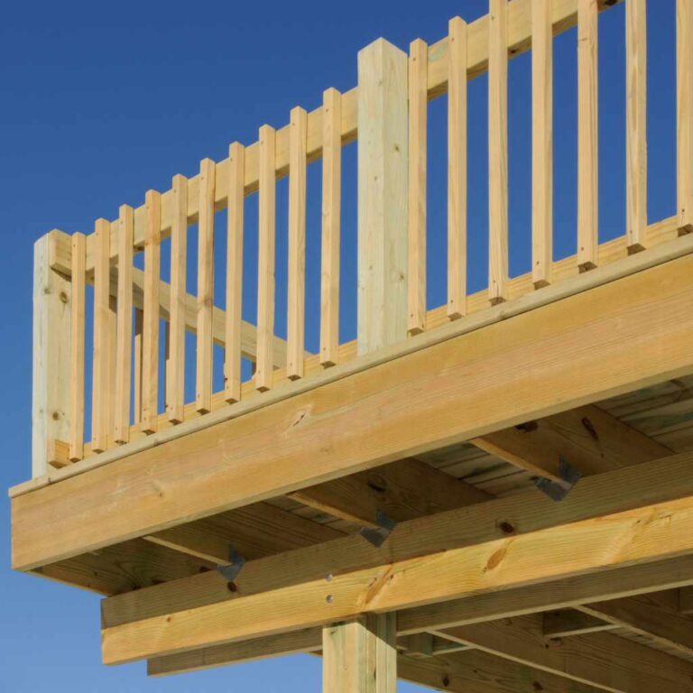 How to Build Wood Deck Handrails Safely
