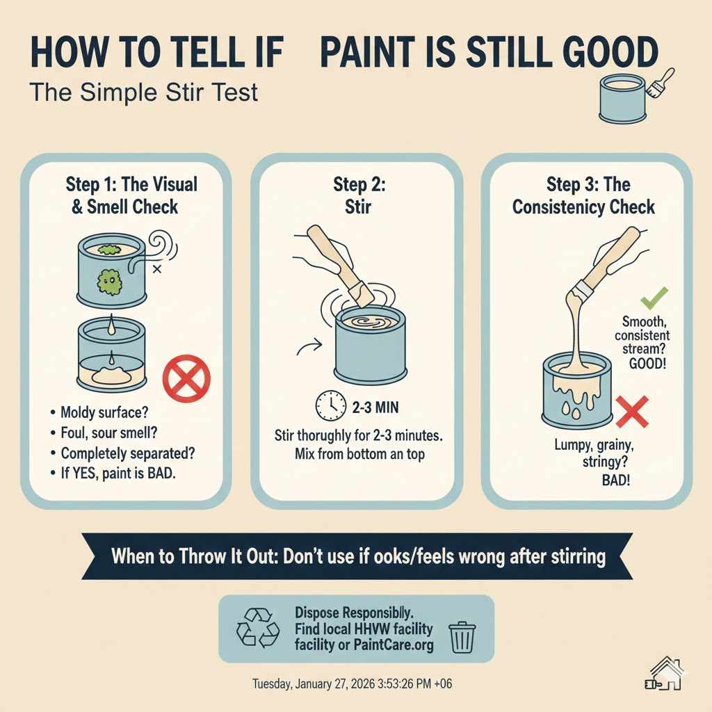 How to Tell if Your Paint is Still Good