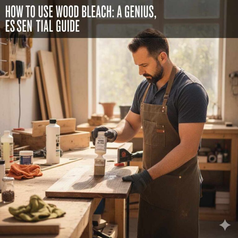 How to Use Wood Bleach