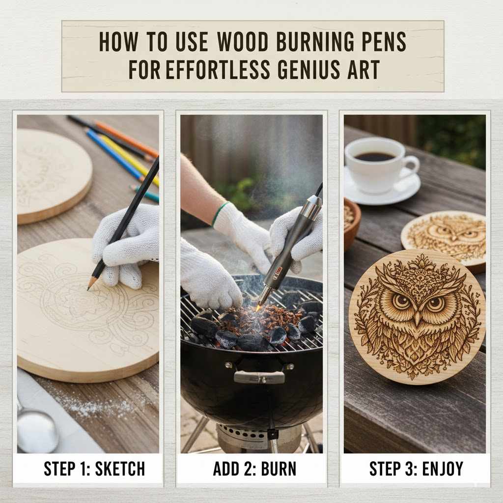 How to Use Wood Burning Pens for Effortless Genius Art