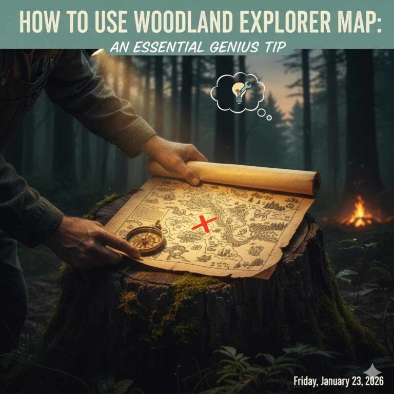 How to Use Woodland Explorer Map