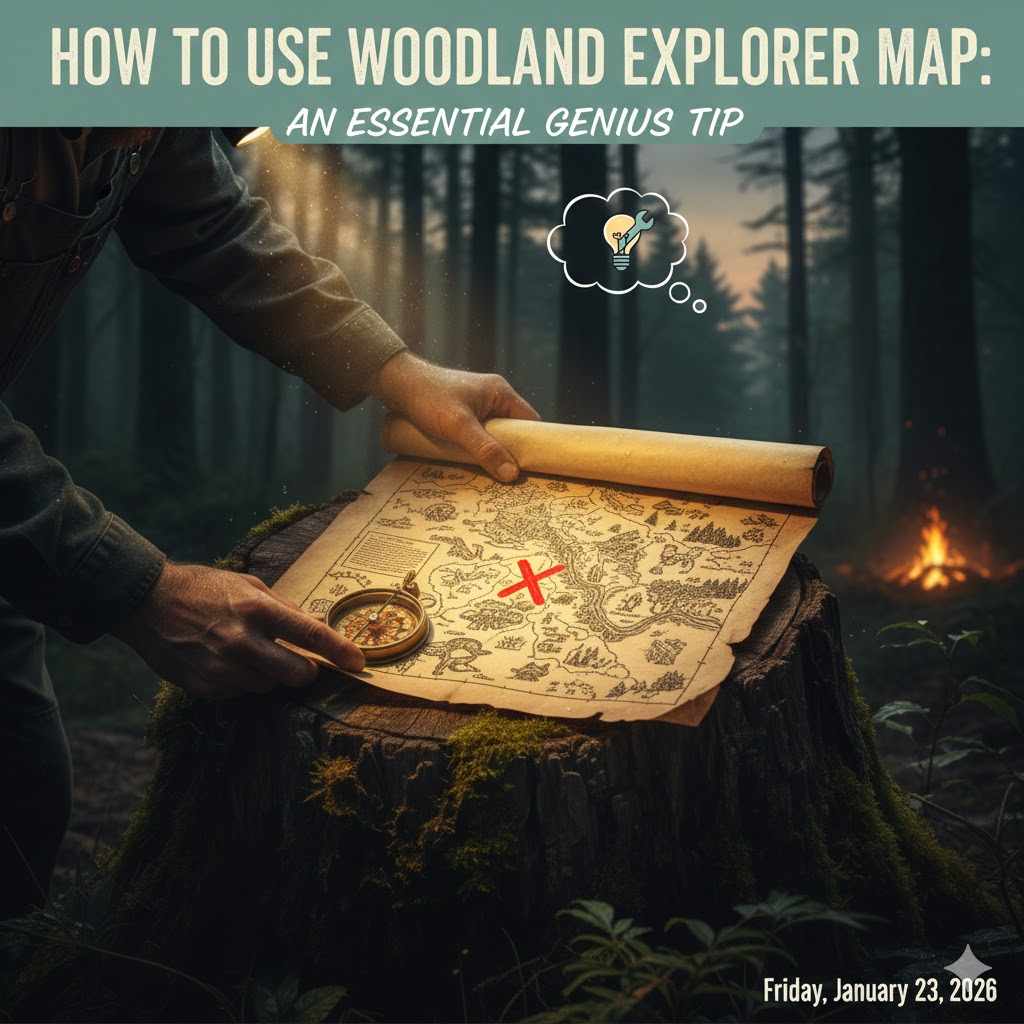 How to Use Woodland Explorer Map