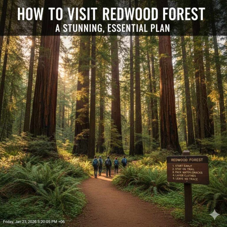 How to Visit Redwood Forest