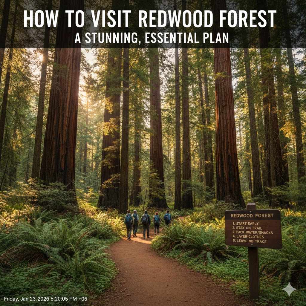 How to Visit Redwood Forest