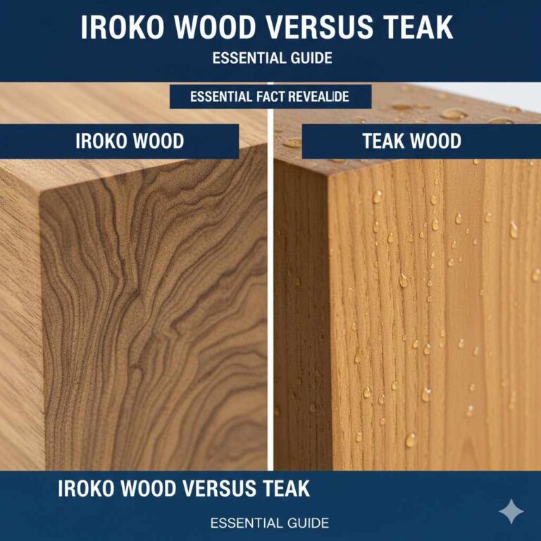 Iroko Wood vs Teak