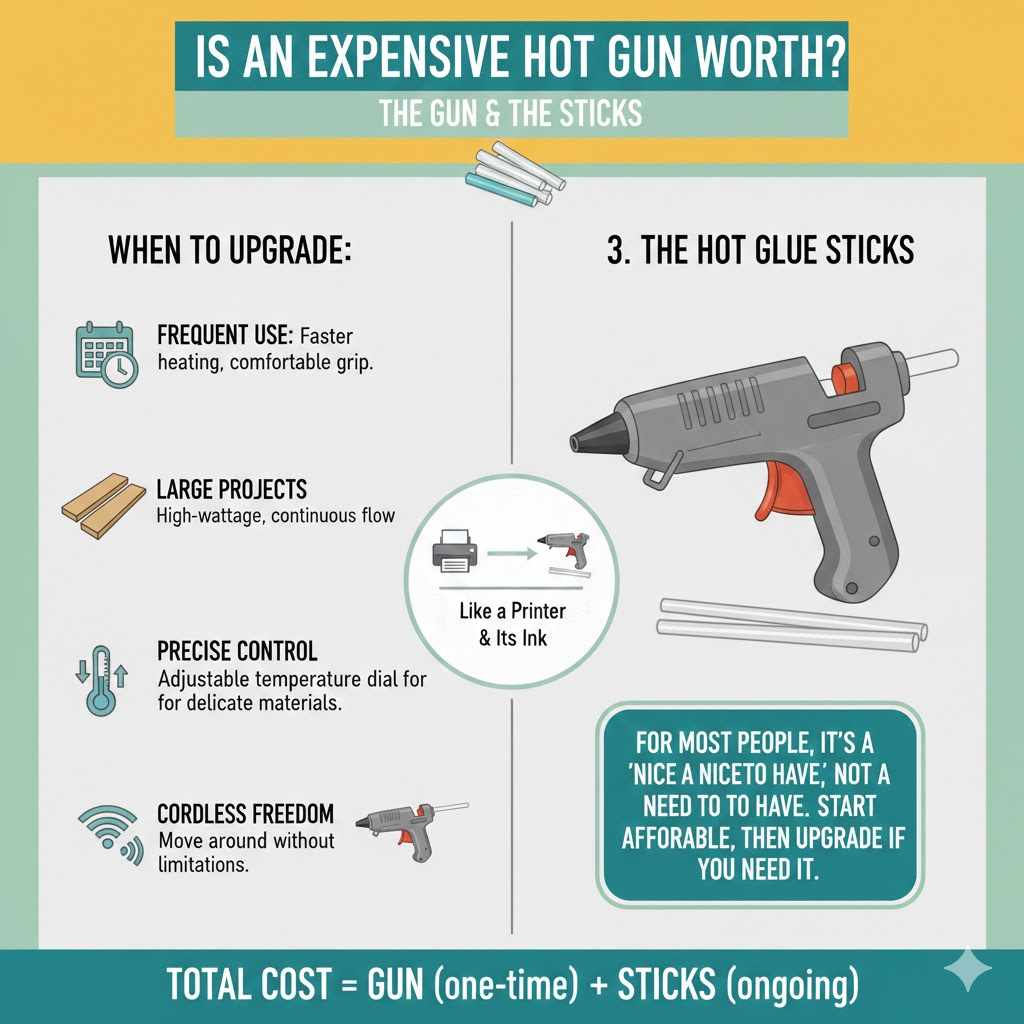 Is It Ever Worth Buying an Expensive Hot Glue Gun