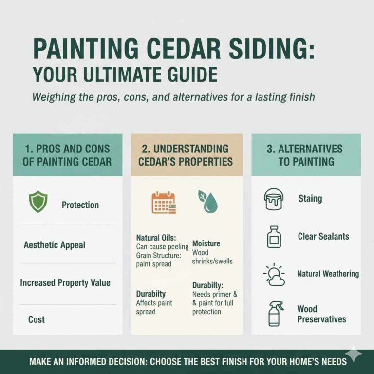 Can You Paint Cedar