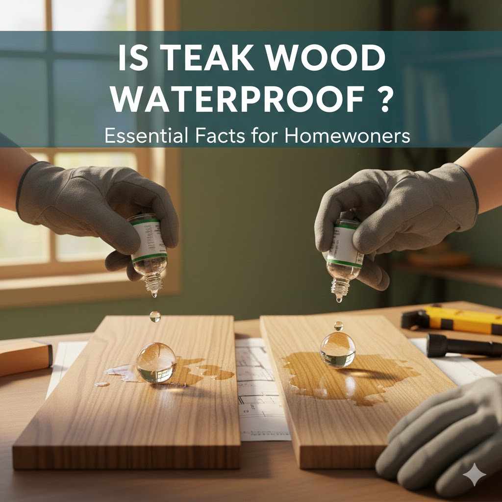 Is Teak Wood Waterproof