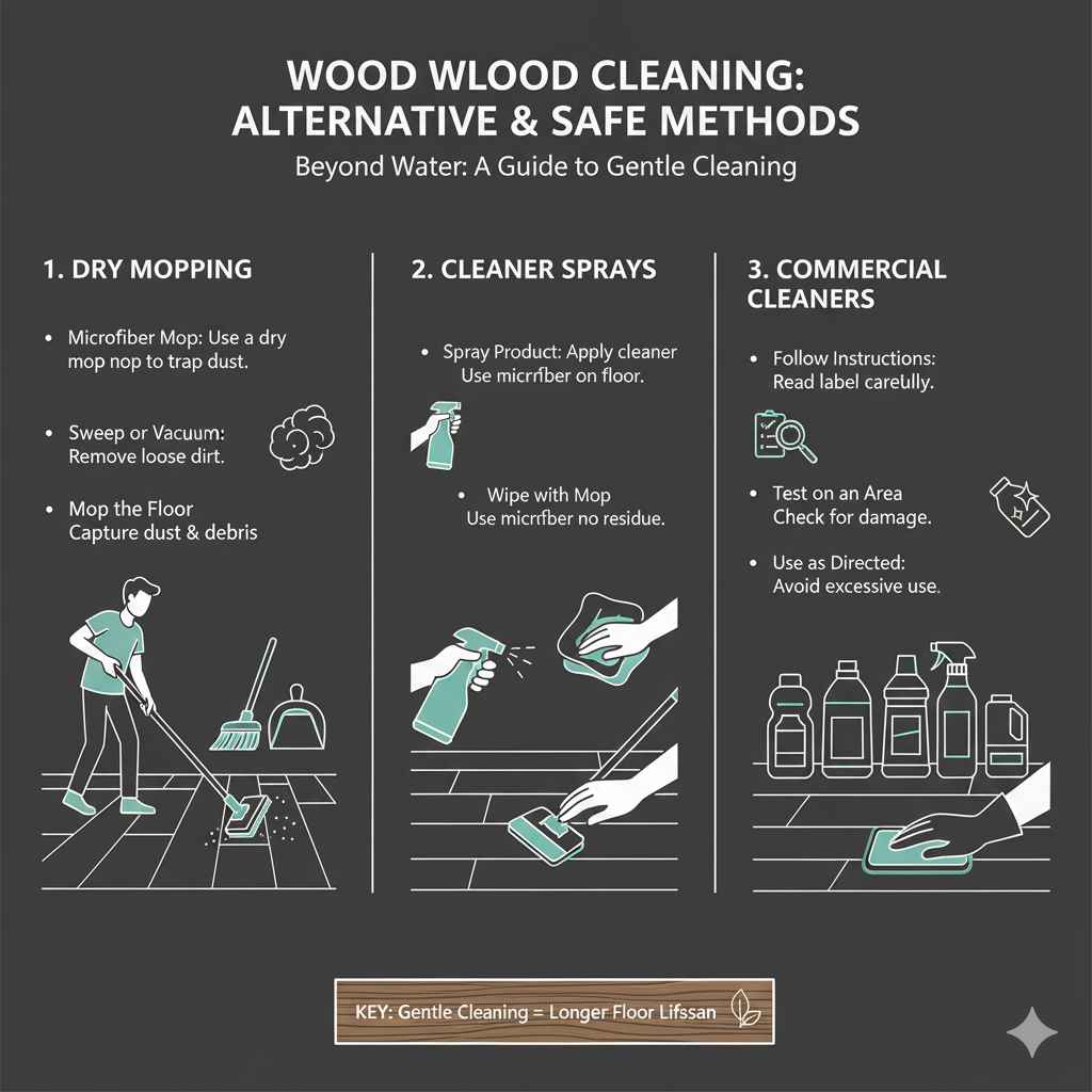 Alternative Cleaning Methods for Wood Floors