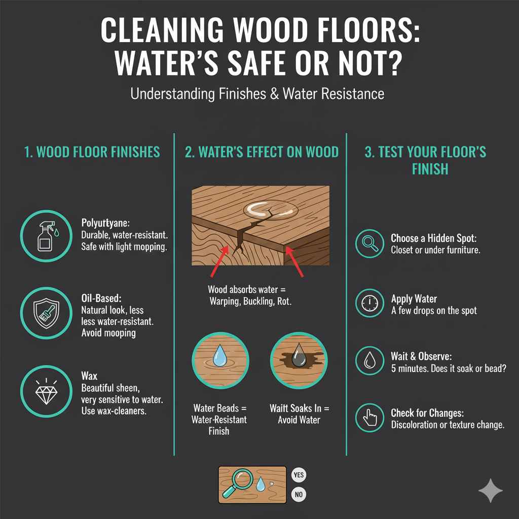 Is Water Safe for Wood Floors