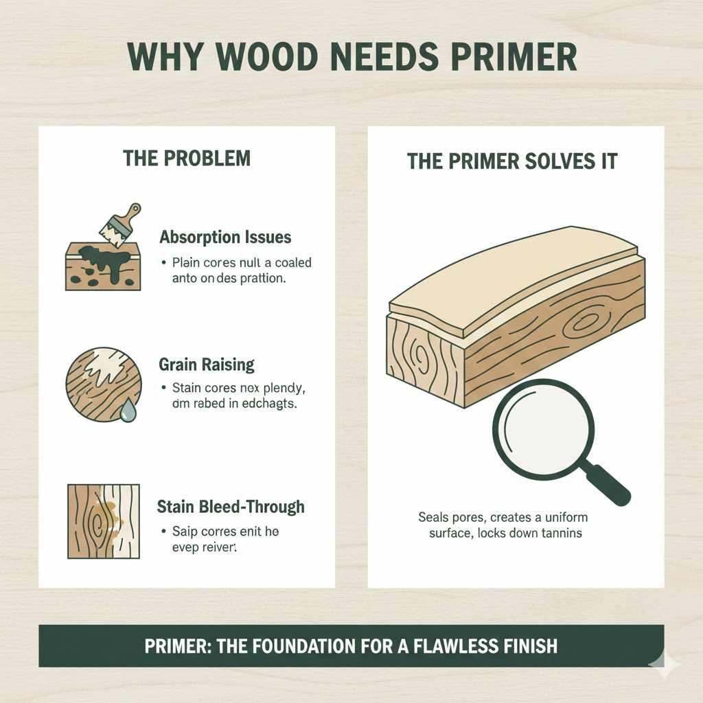 Why Wood Needs Primer