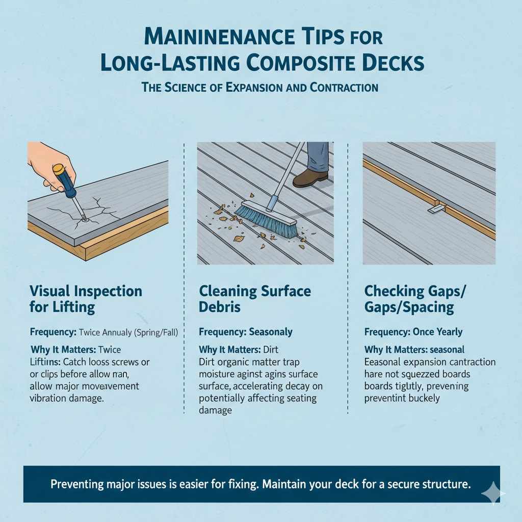 Maintenance Tips for Long-Lasting Composite Decks


