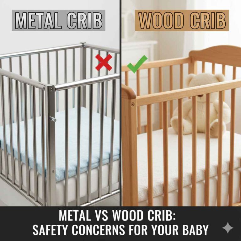 Metal vs Wood Crib
