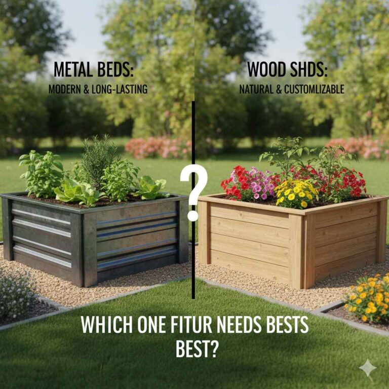 Metal vs Wood Garden Beds