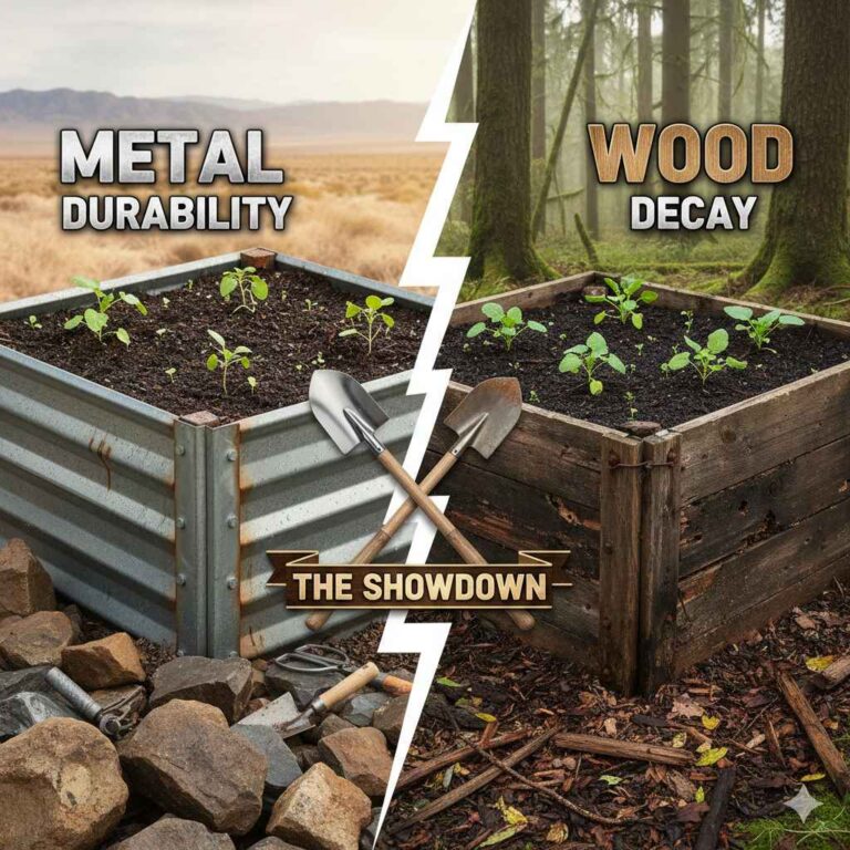 Metal vs Wood Raised Beds (1)