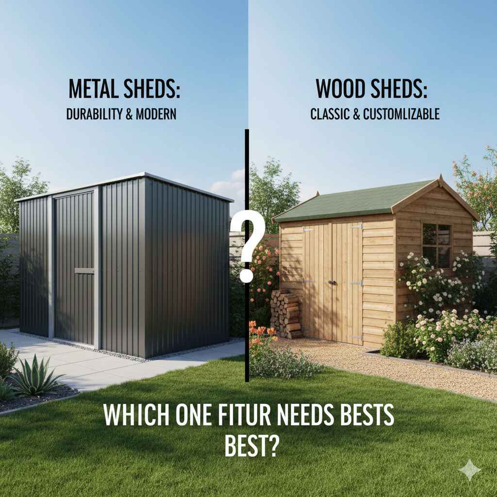Metal vs Wood Sheds