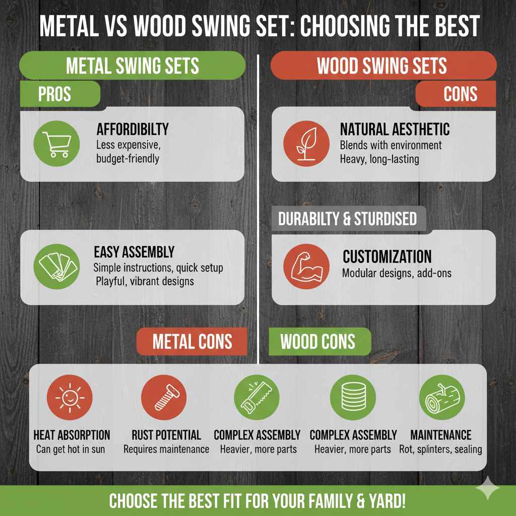 Metal Swing Sets Unveiled