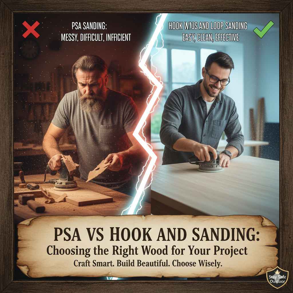 PSA vs Hook and Loop Sanding