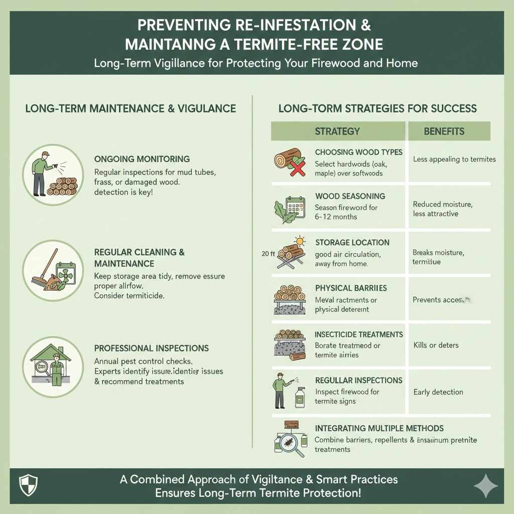 Preventing Re-Infestation and Maintaining a Termite-Free Zone


