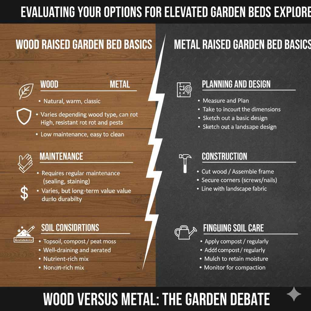 Comparing Wood and Metal