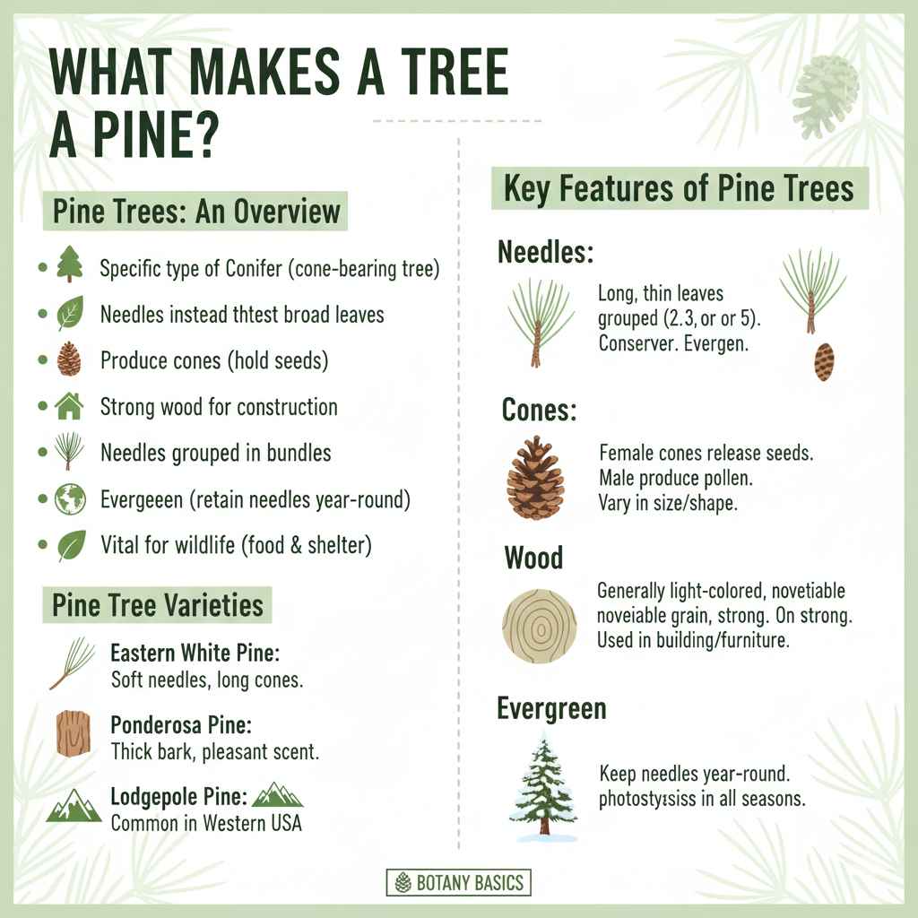 What Makes a Tree a Pine