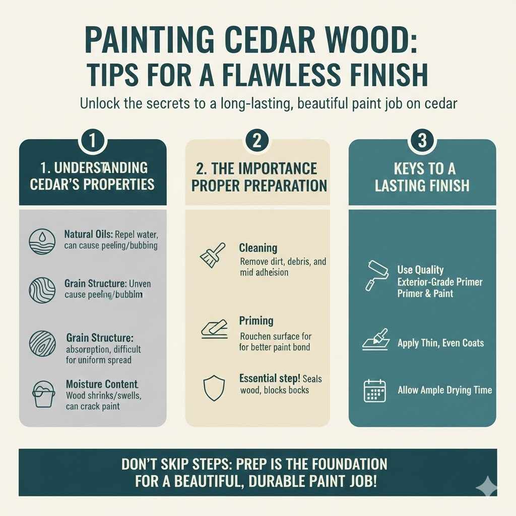Reasons Why Painting Cedar Wood Is Sometimes Tricky