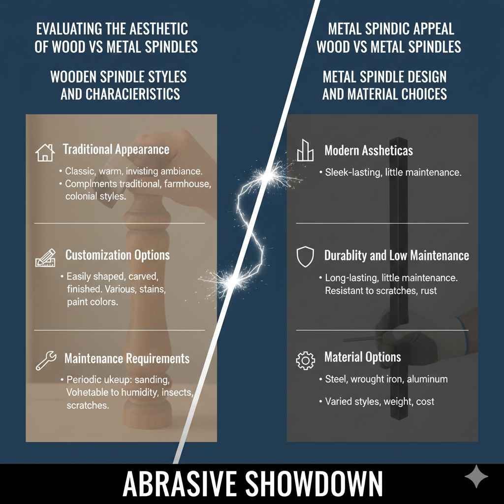 Evaluating the Aesthetic Appeal of Wood vs Metal Spindles