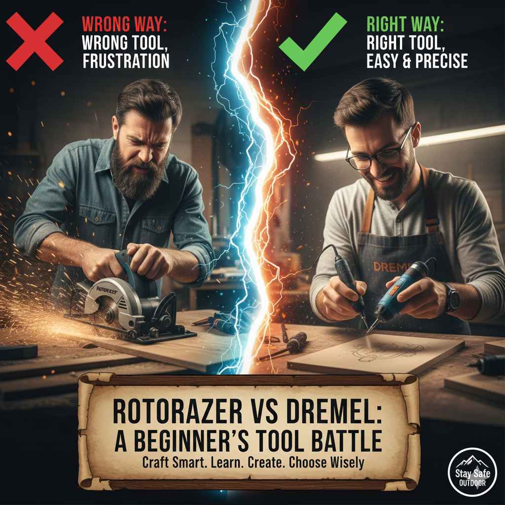 Rotorazer vs Dremel