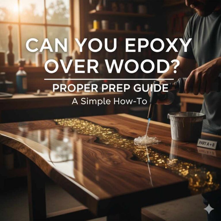 SaCan You Epoxy Over Wood Proper Prep Guide
