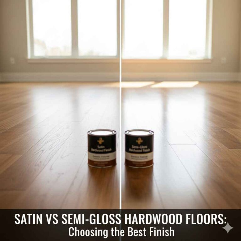 Satin vs Semi-Gloss Hardwood Floors