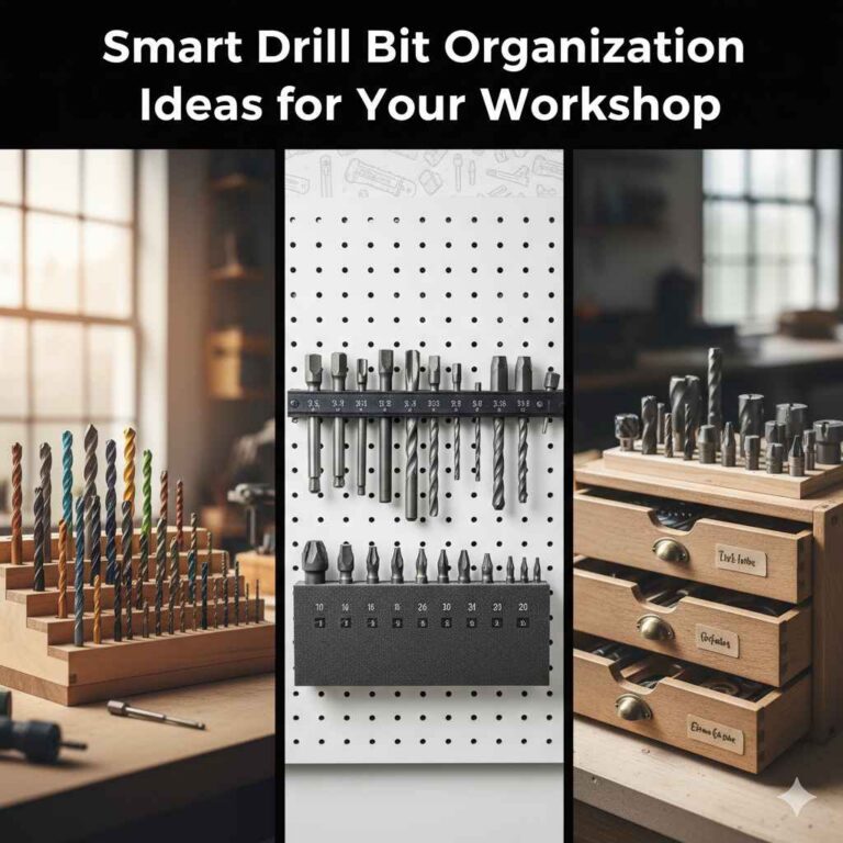 Smart Drill Bit Organization Ideas for Your Workshop